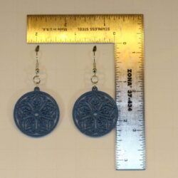 Star-shaped boho earrings
