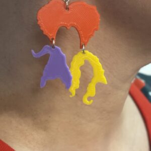 Sanderson Sisters earrings, Hocus Pocus Halloween accessory