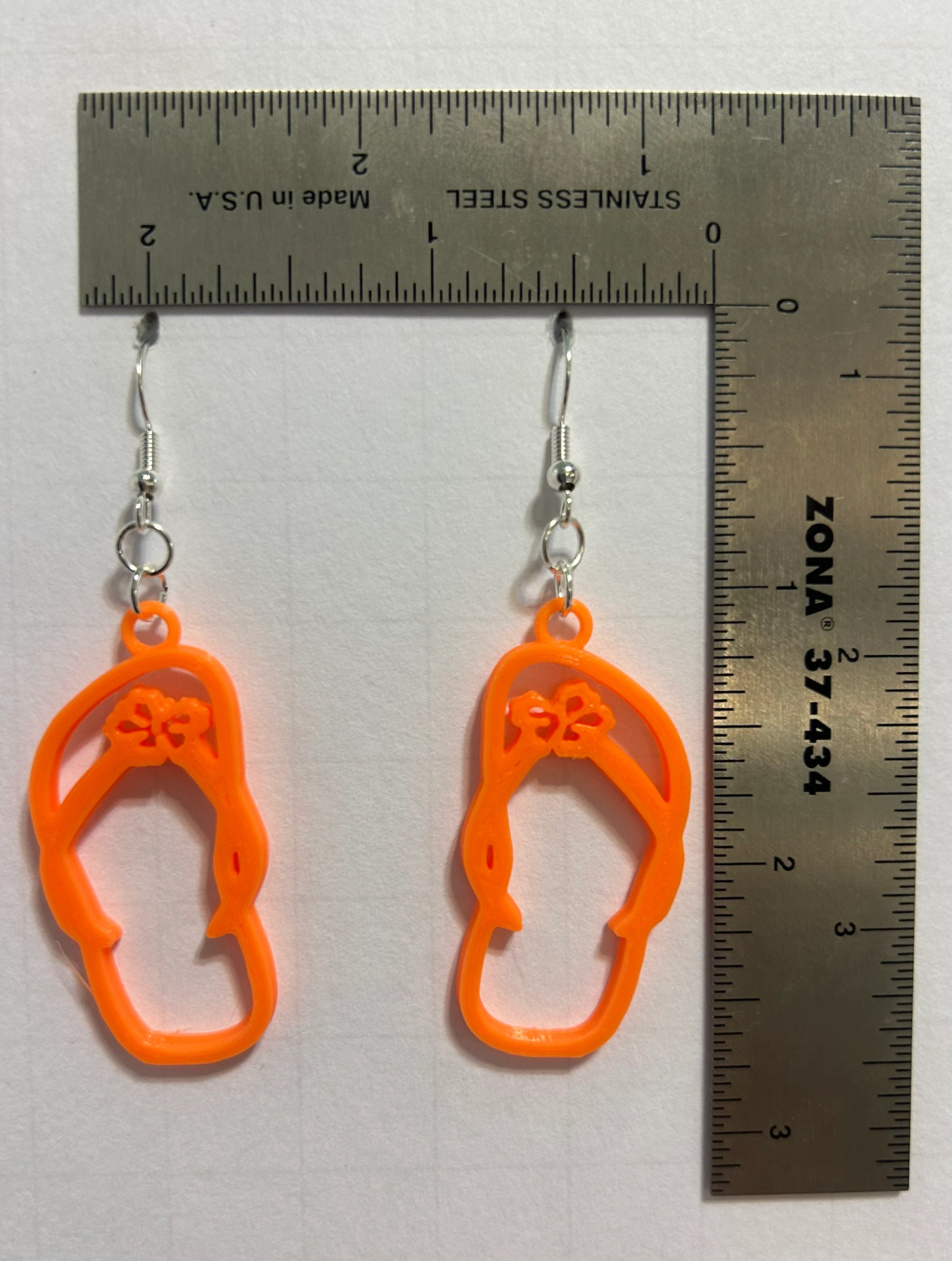 Flip Flop Earrings – Summer Jewelry for Beach & Casual Outfits - Image 3