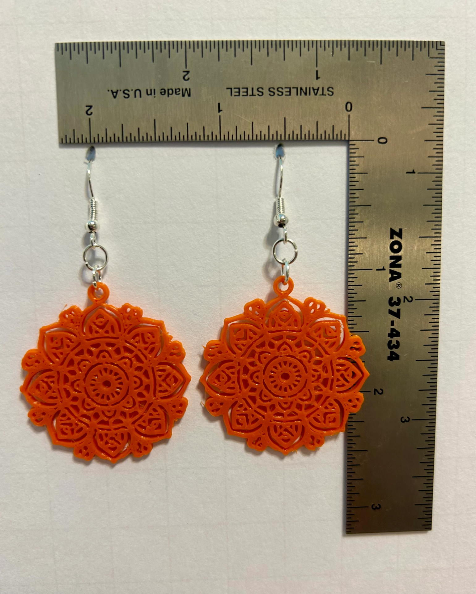 Mandala Maple Leaf Earrings – Boho Jewelry for Fall & Casual Outfits - Image 10