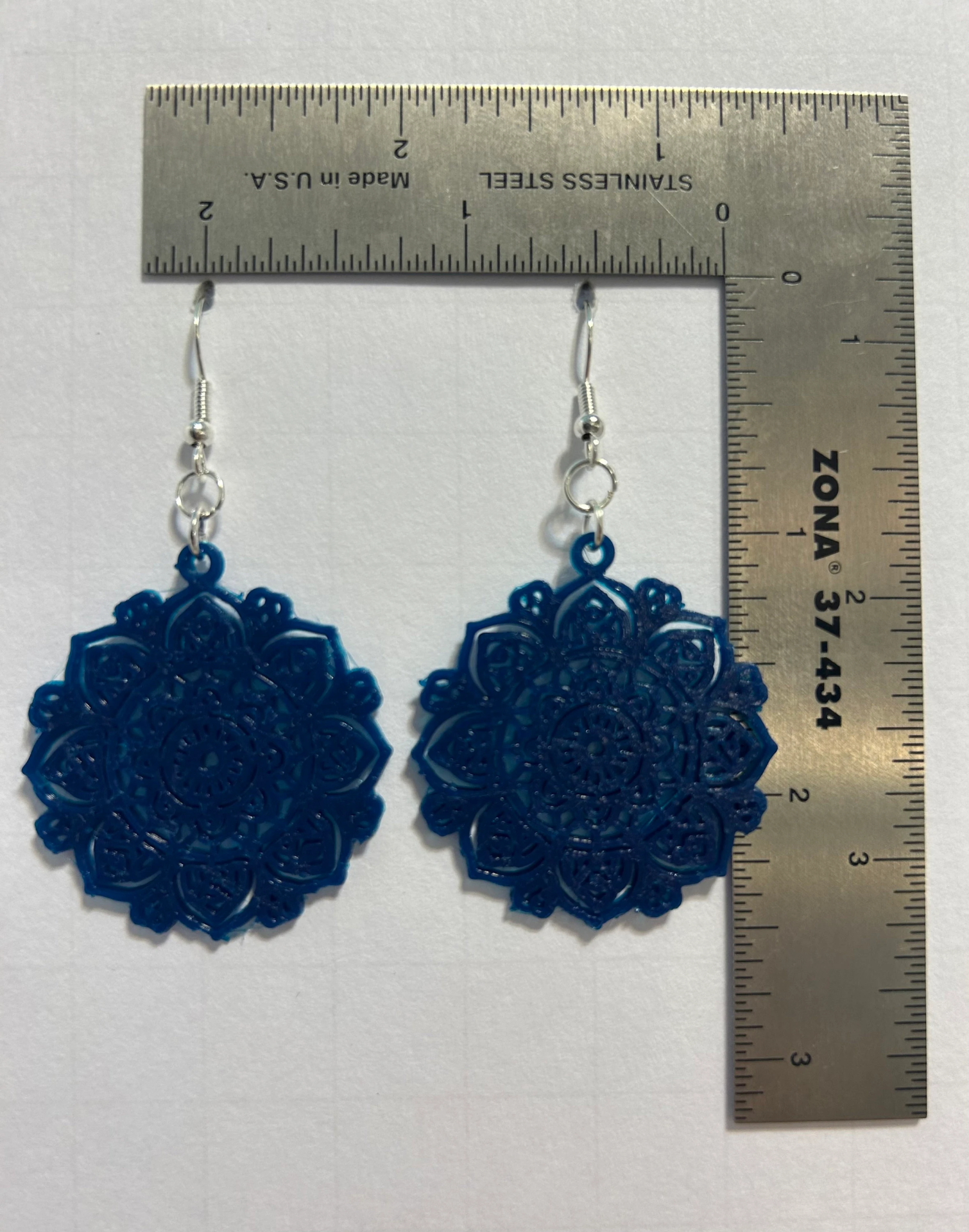 Mandala Maple Leaf Earrings – Boho Jewelry for Fall & Casual Outfits - Image 7