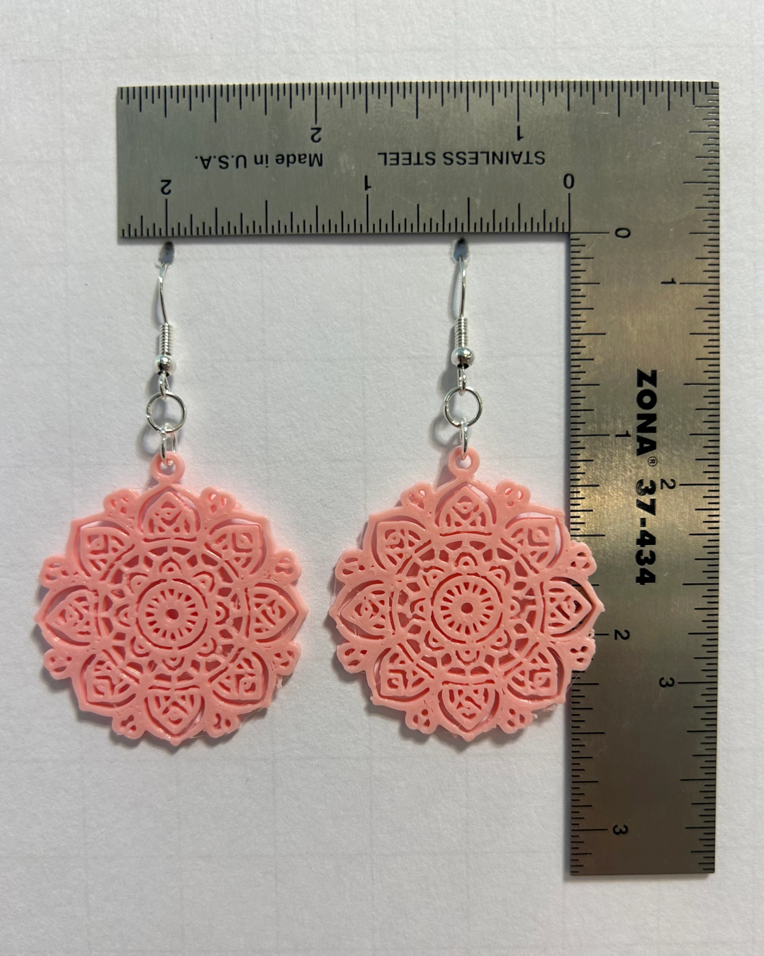 Mandala Maple Leaf Earrings – Boho Jewelry for Fall & Casual Outfits - Image 6