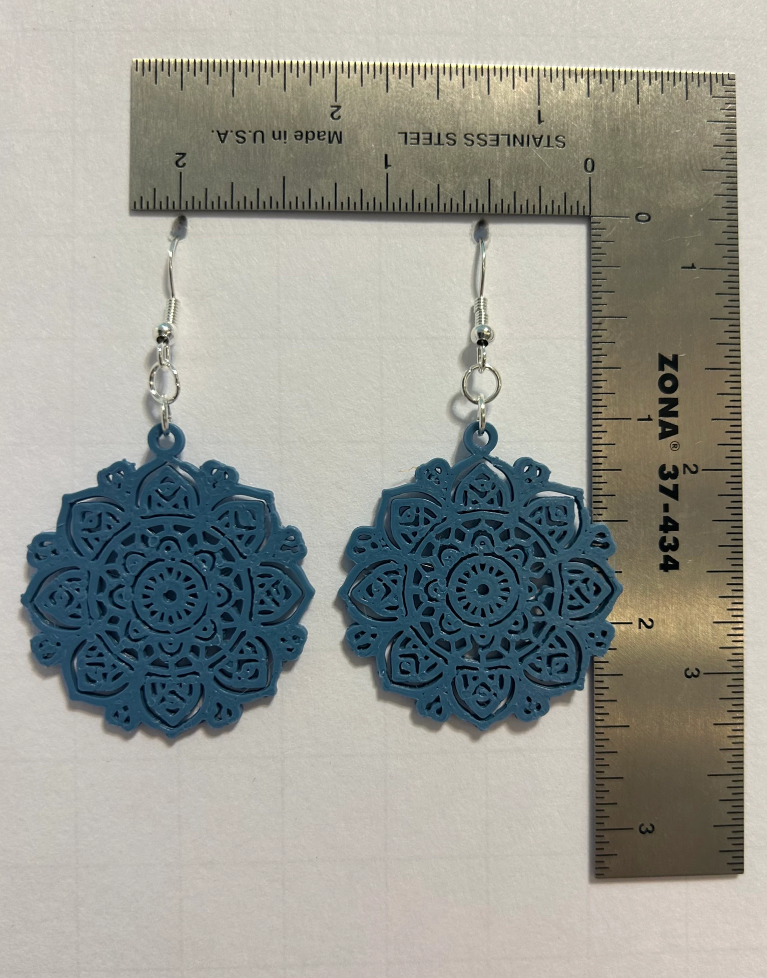 Mandala Maple Leaf Earrings – Boho Jewelry for Fall & Casual Outfits - Image 8