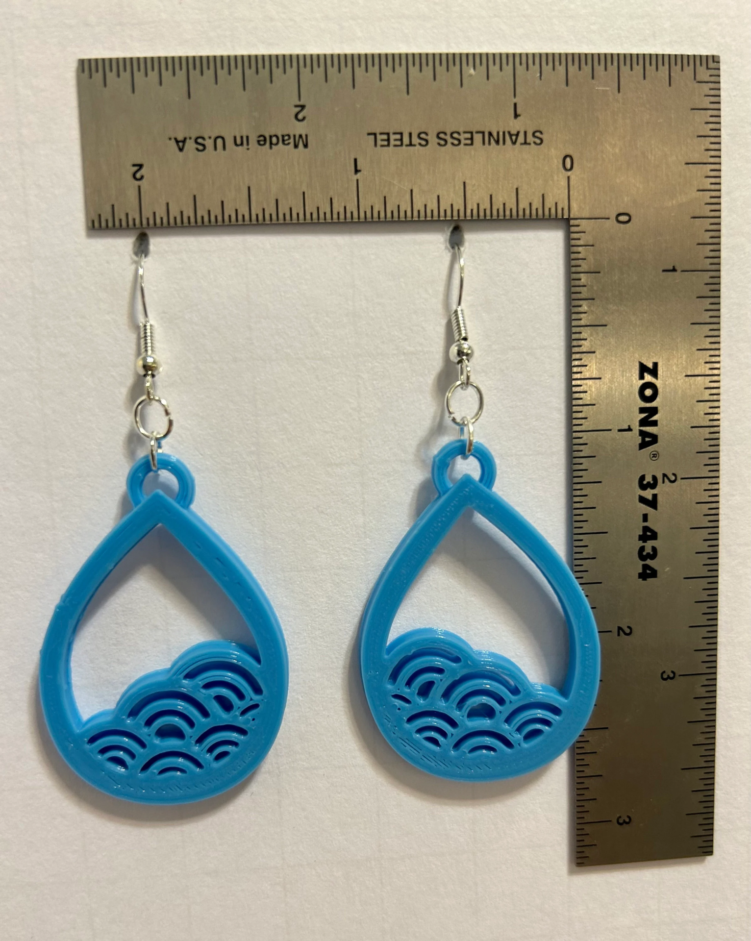 Waves Earrings – Coastal Jewelry for Everyday & Summer Wear - Image 3
