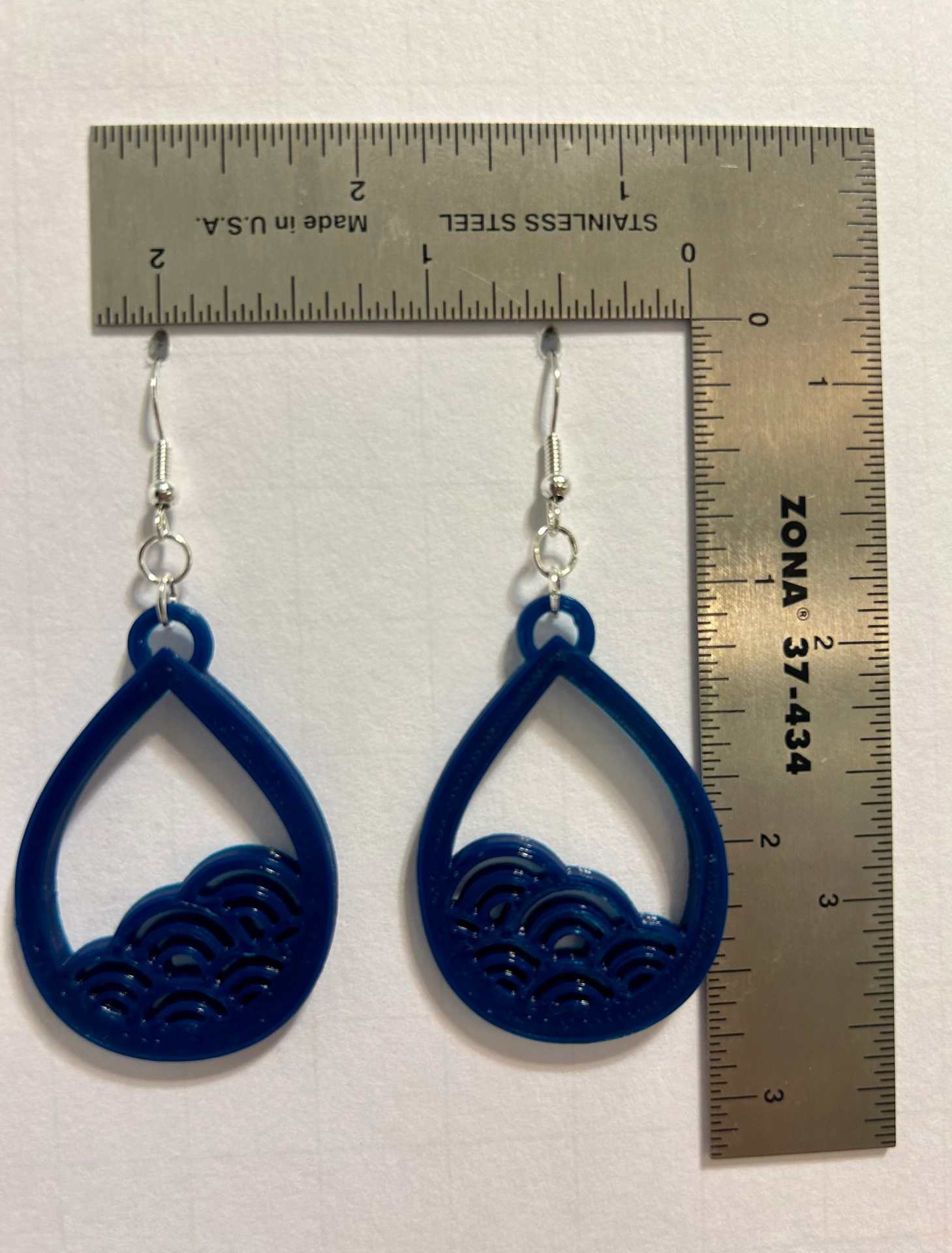 Waves Earrings – Coastal Jewelry for Everyday & Summer Wear - Image 2
