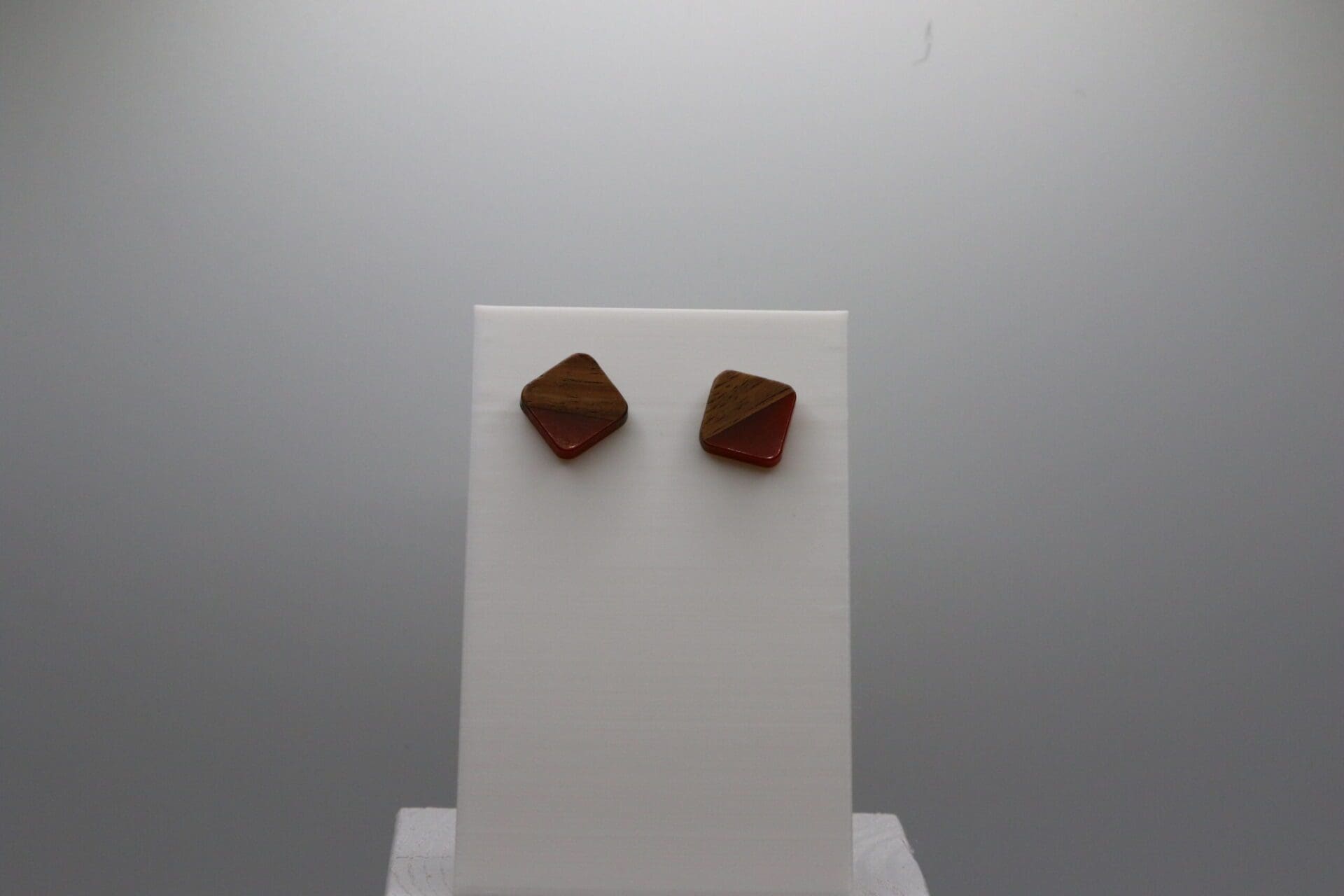 Wood and Resin Square Studs - Image 6