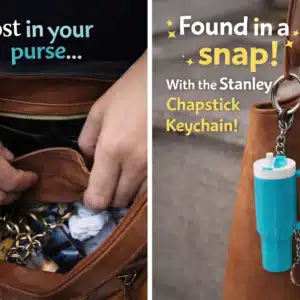 Stanley Chapstick Holder Keychain – Fun & Practical Everyday Accessory
