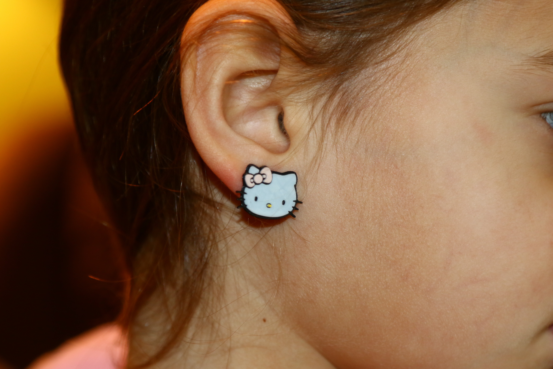 Hello Kitty Stud Earrings – Iconic Character Jewelry for Fun & Casual Wear - Image 2