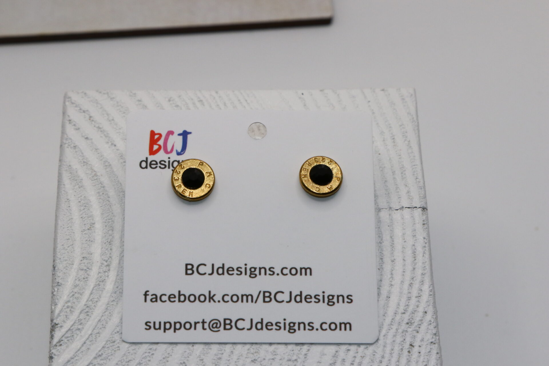 .223 Rem Bullet Slice Earrings - Image 4