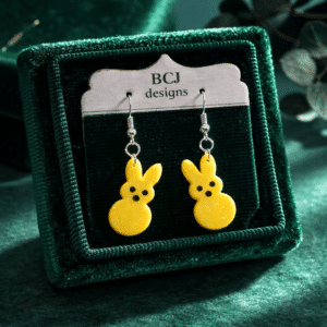 Bunny Peep Earrings – Easter & Spring Inspired Style 12