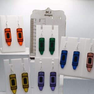 Crayon Earrings