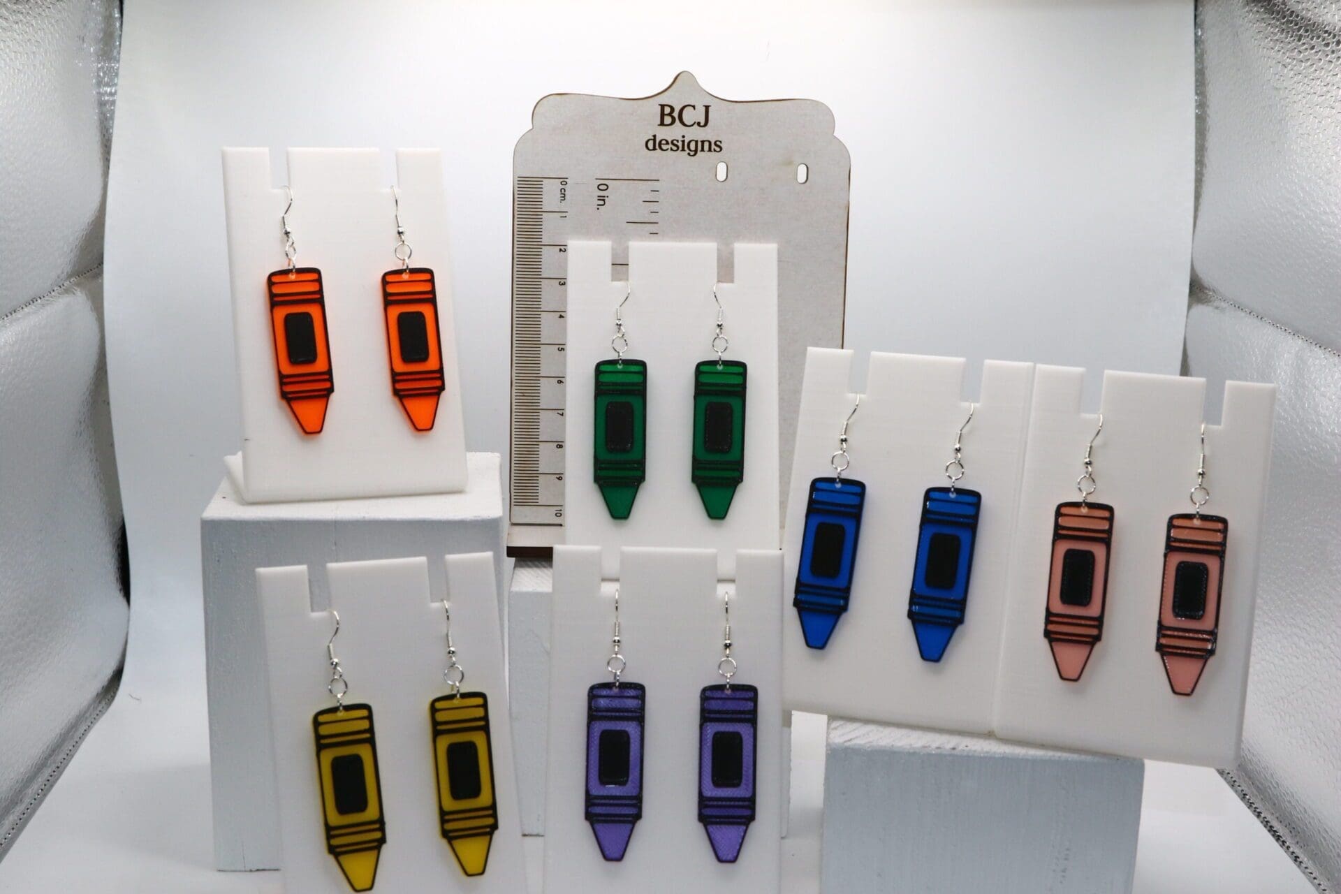 Crayon Earrings