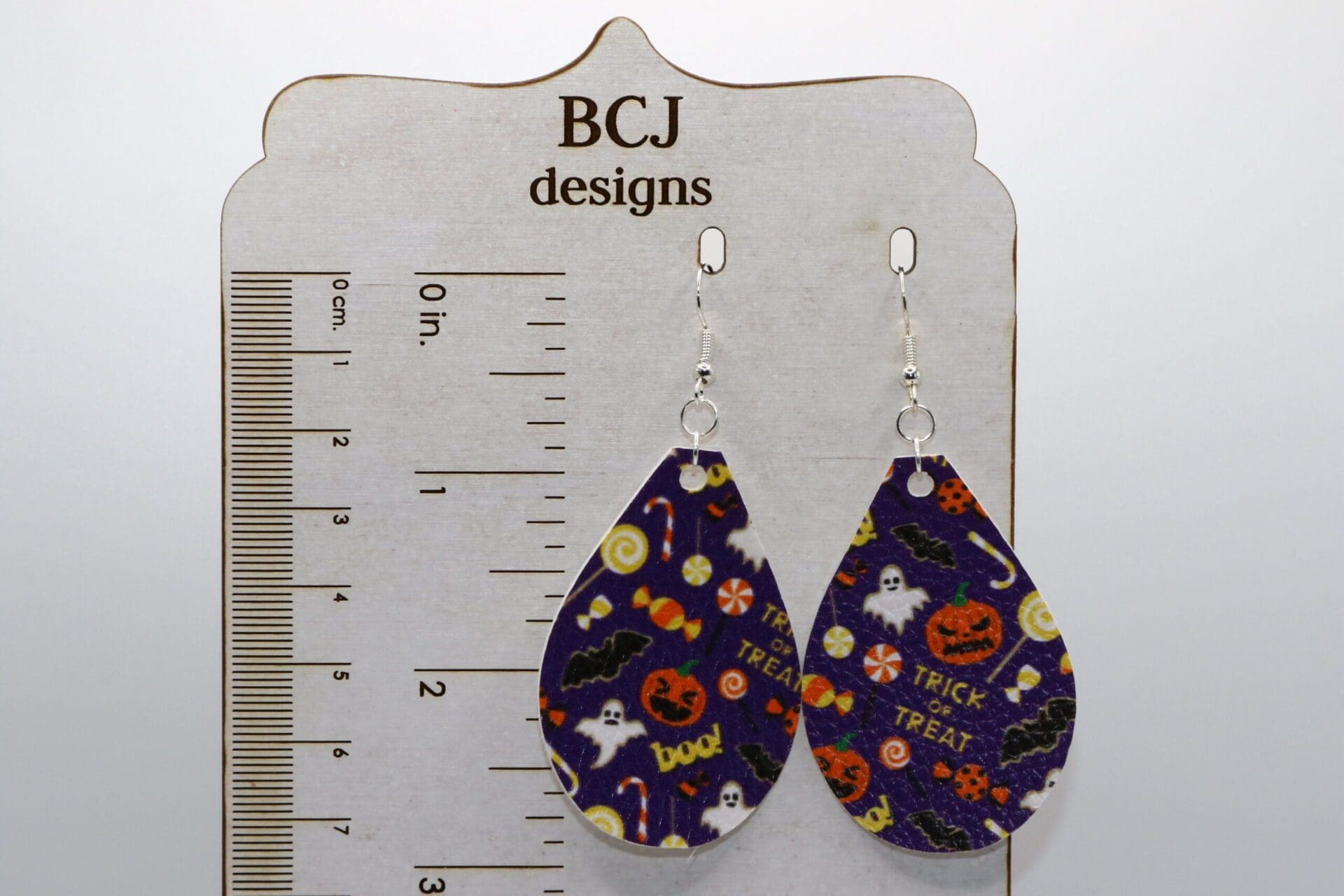 Halloween Teardrop Earrings - Image 2