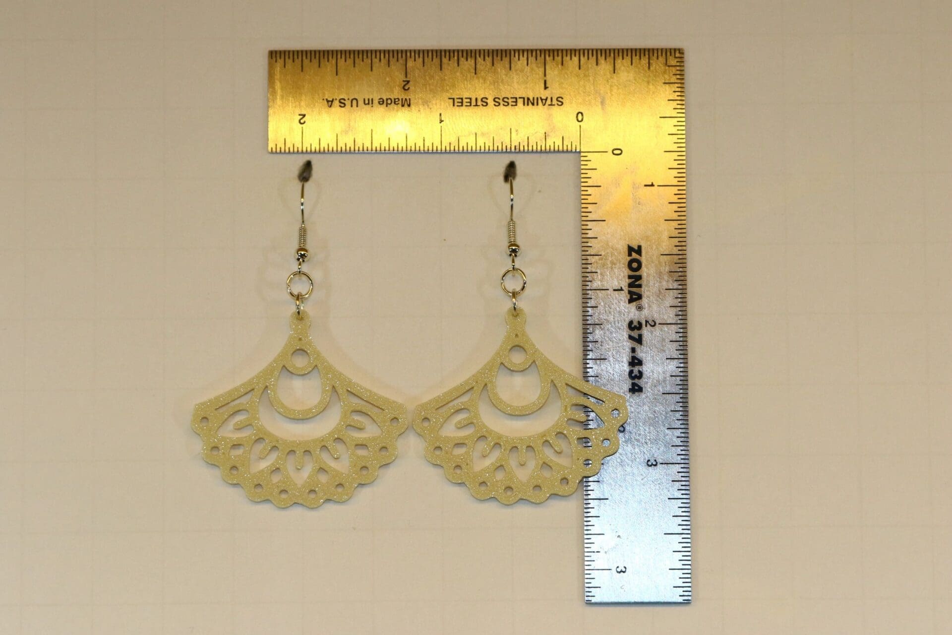 Mandala Fan Earrings – Boho Jewelry for Festivals & Everyday Wear - Image 3