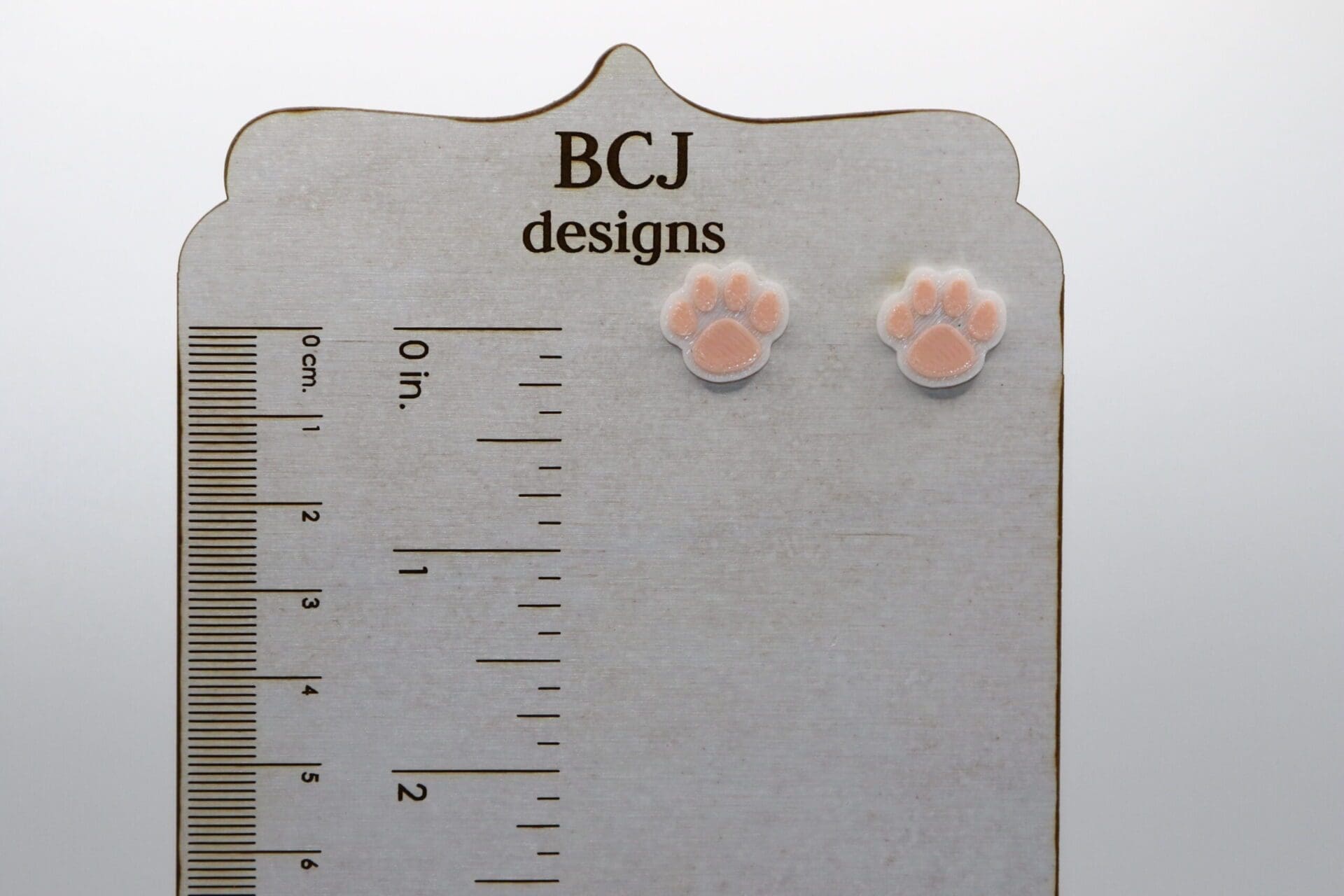 Paw Print Stud Earrings – Cute Animal Jewelry for Everyday & Casual Outfits - Image 3