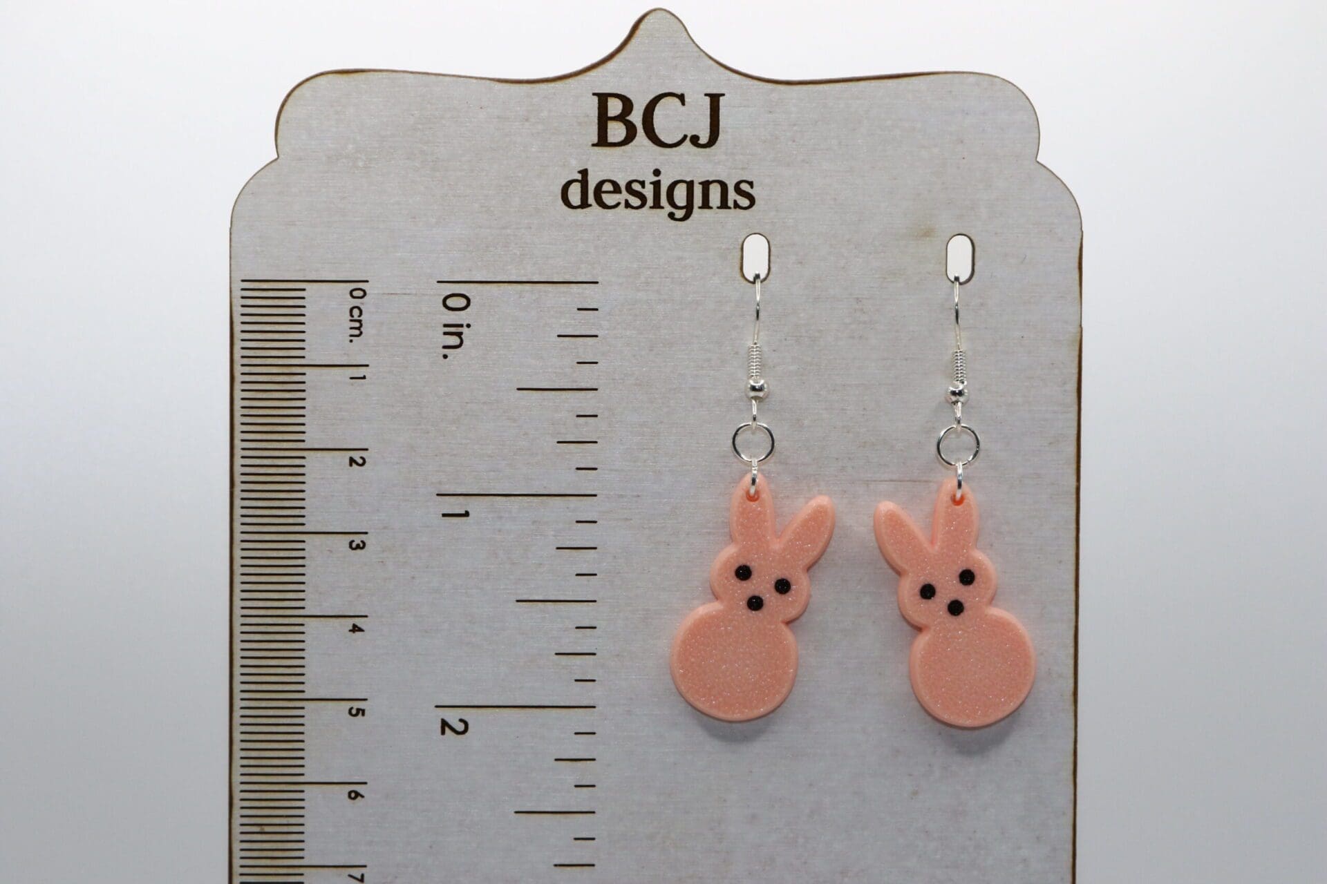 Bunny Peep Earrings – Playful Easter Jewelry for Spring - Image 2