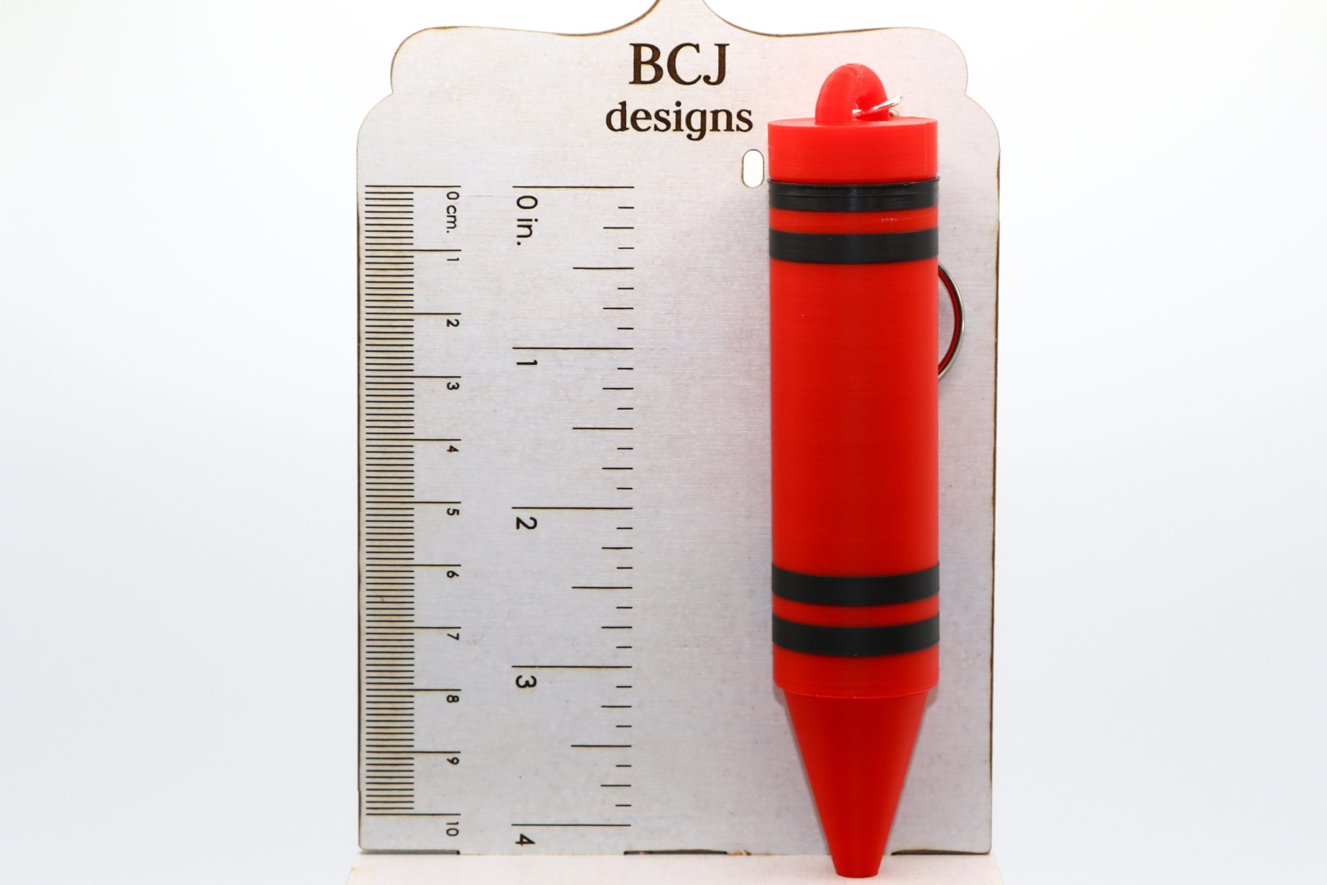 Crayon Chapstick Holder Keychain - Image 2