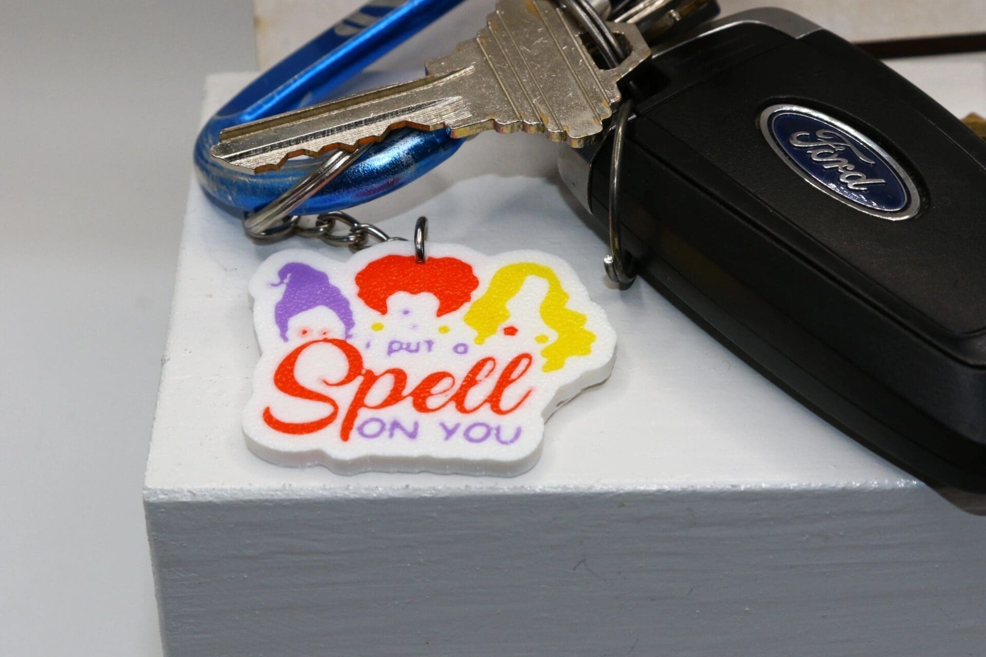 “I Put a Spell on You” keychain inspired by Hocus Pocus