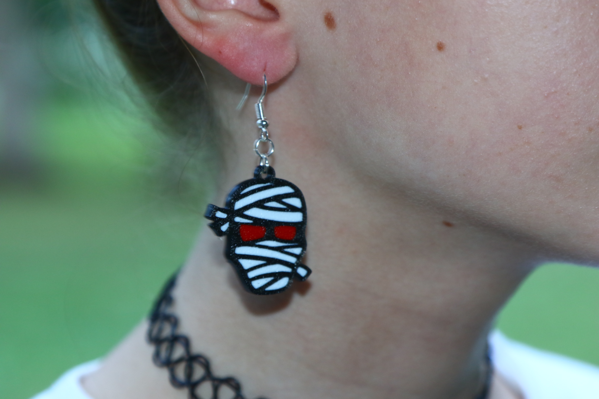 Zombie Mummy Earrings