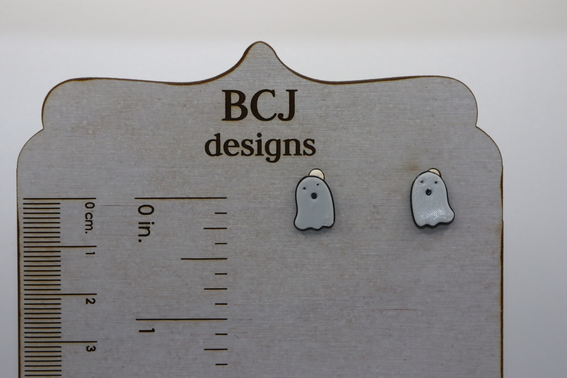 Ghost Stud Earrings - Image 2