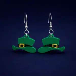Leprechaun Hat Earrings – Fun Holiday Jewelry for St. Patrick’s Day1