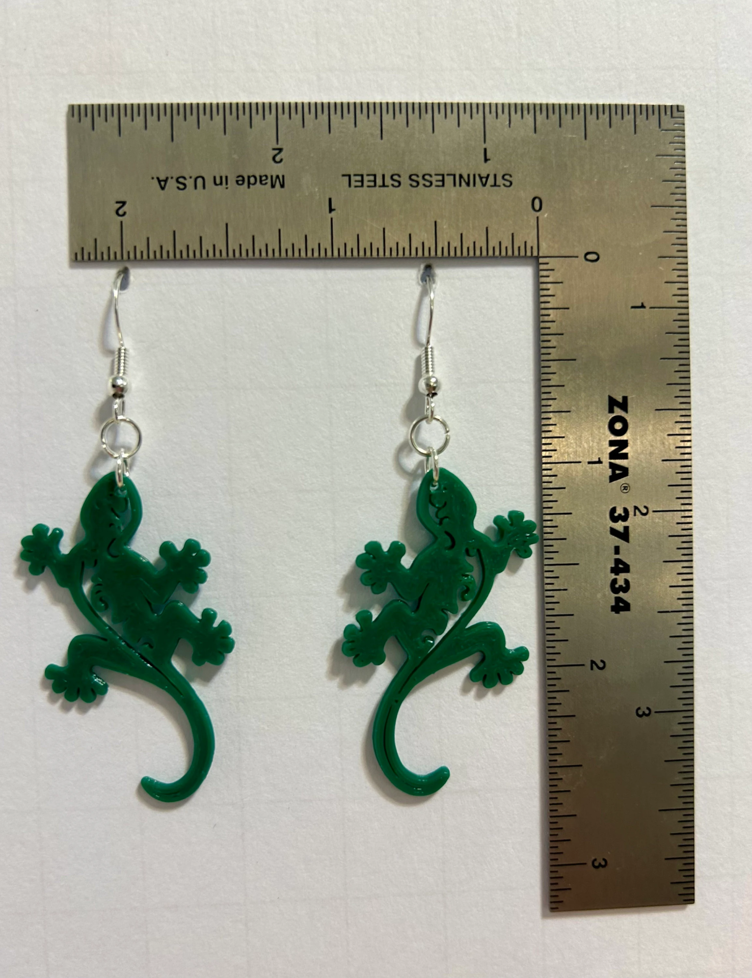 Gecko Earrings – Nature-Inspired Jewelry for Animal & Casual Wear - Image 3