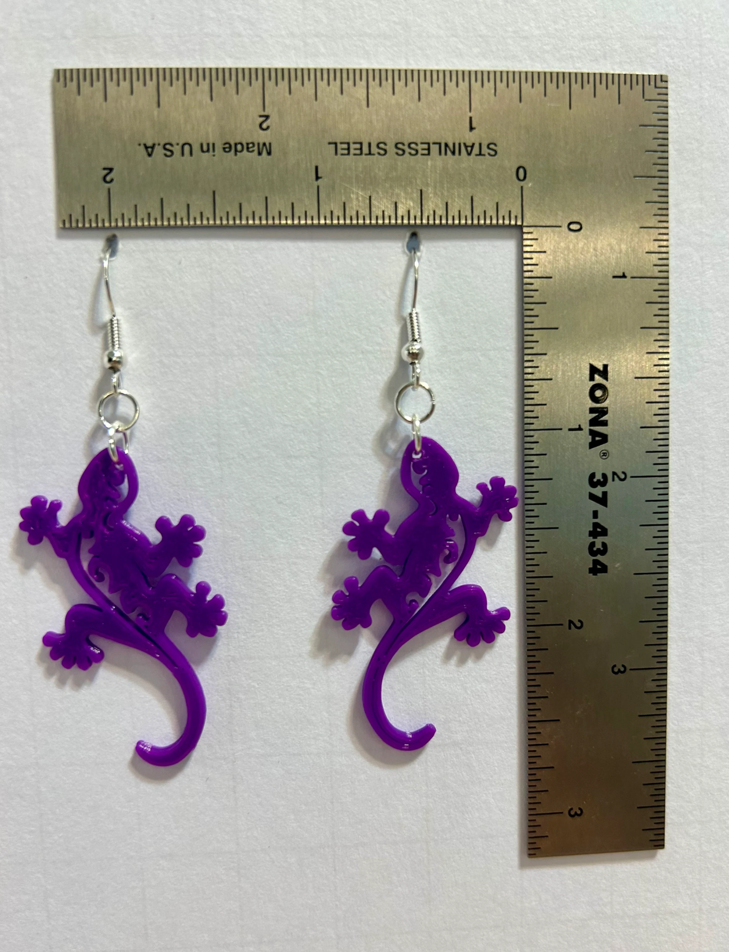 Gecko Earrings – Nature-Inspired Jewelry for Animal & Casual Wear - Image 5