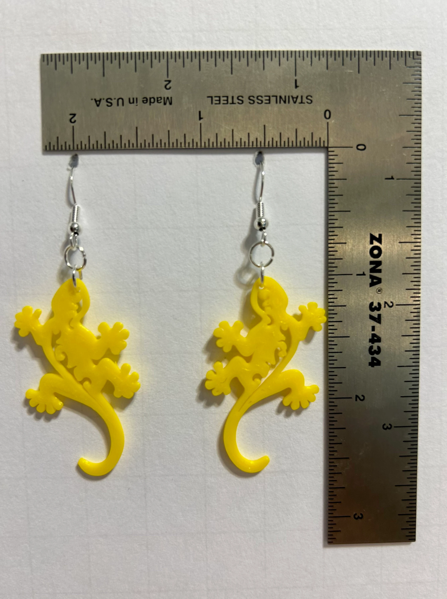 Gecko Earrings – Nature-Inspired Jewelry for Animal & Casual Wear - Image 2