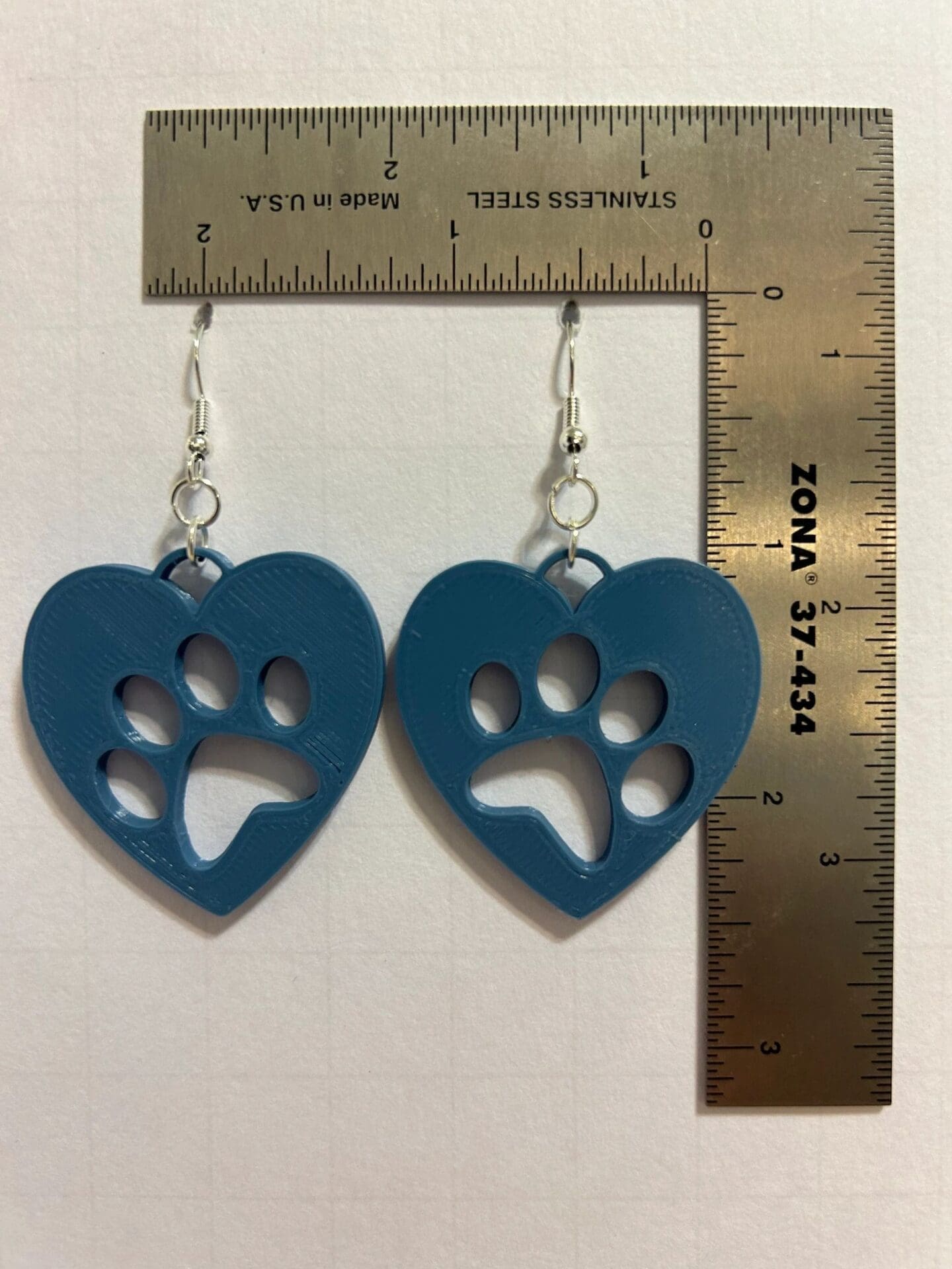 Heart Paw Earrings – Cute Animal Jewelry for Pet Lovers & Everyday Wear - Image 4