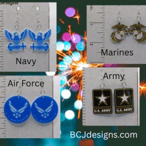 Patriotic Earrings