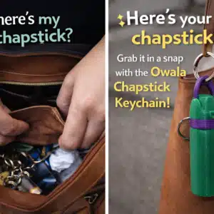 Owala Chapstick Holder Keychain – Fun & Practical Everyday Accessory