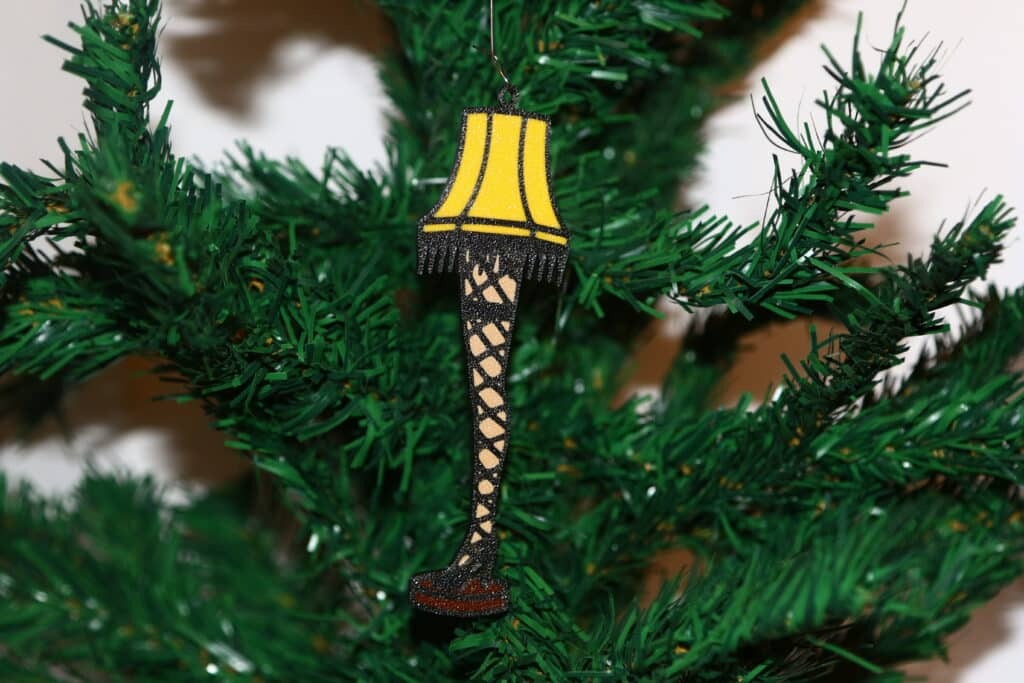 Leg Lamp Christmas Ornament A Christmas Story Classic BCJ designs