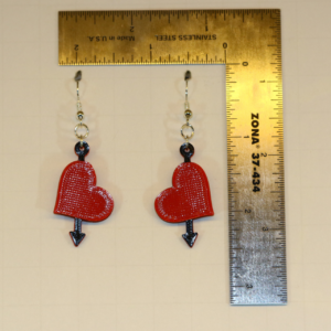 Heart Arrow Earrings