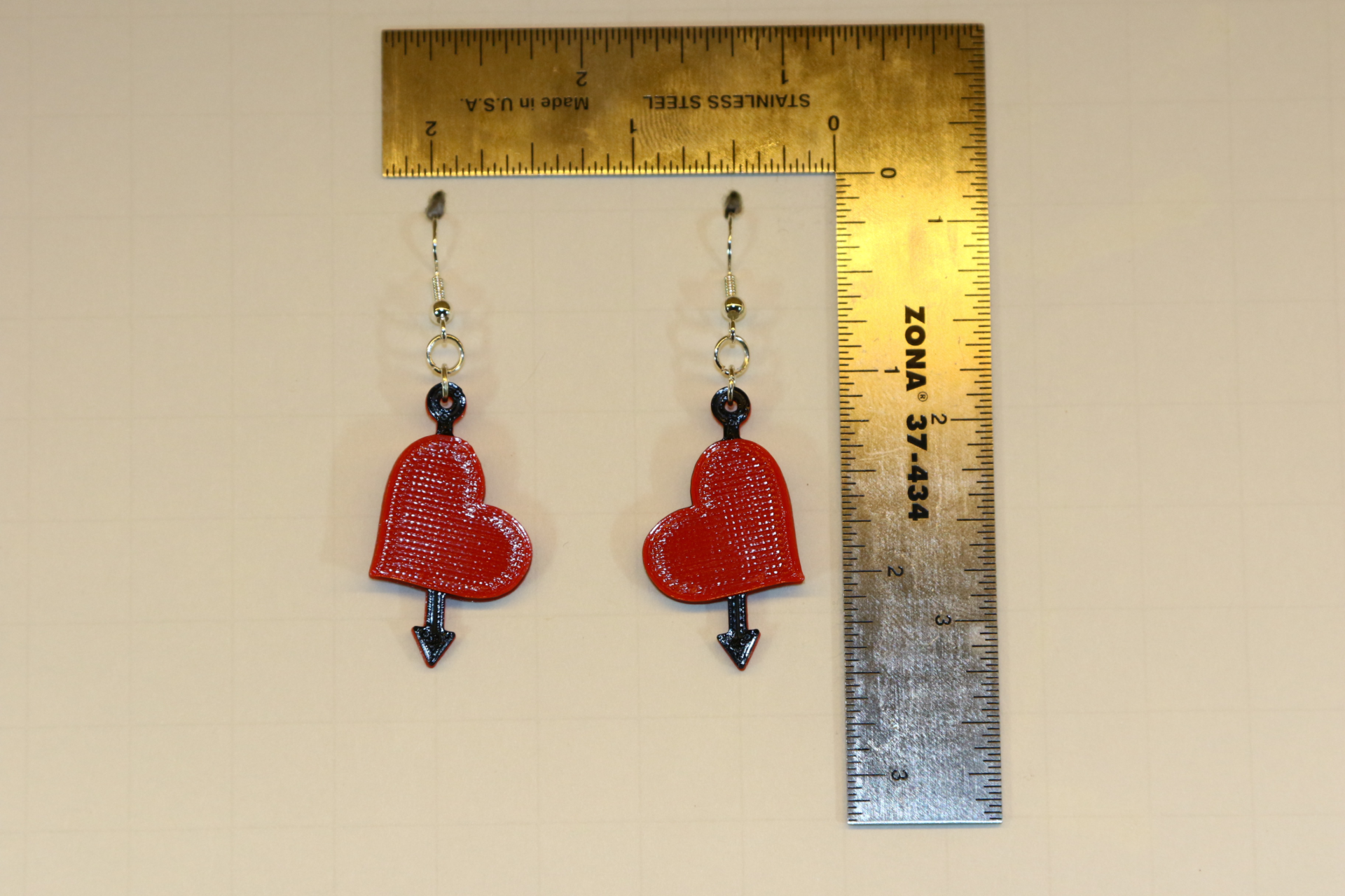Heart Arrow Earrings