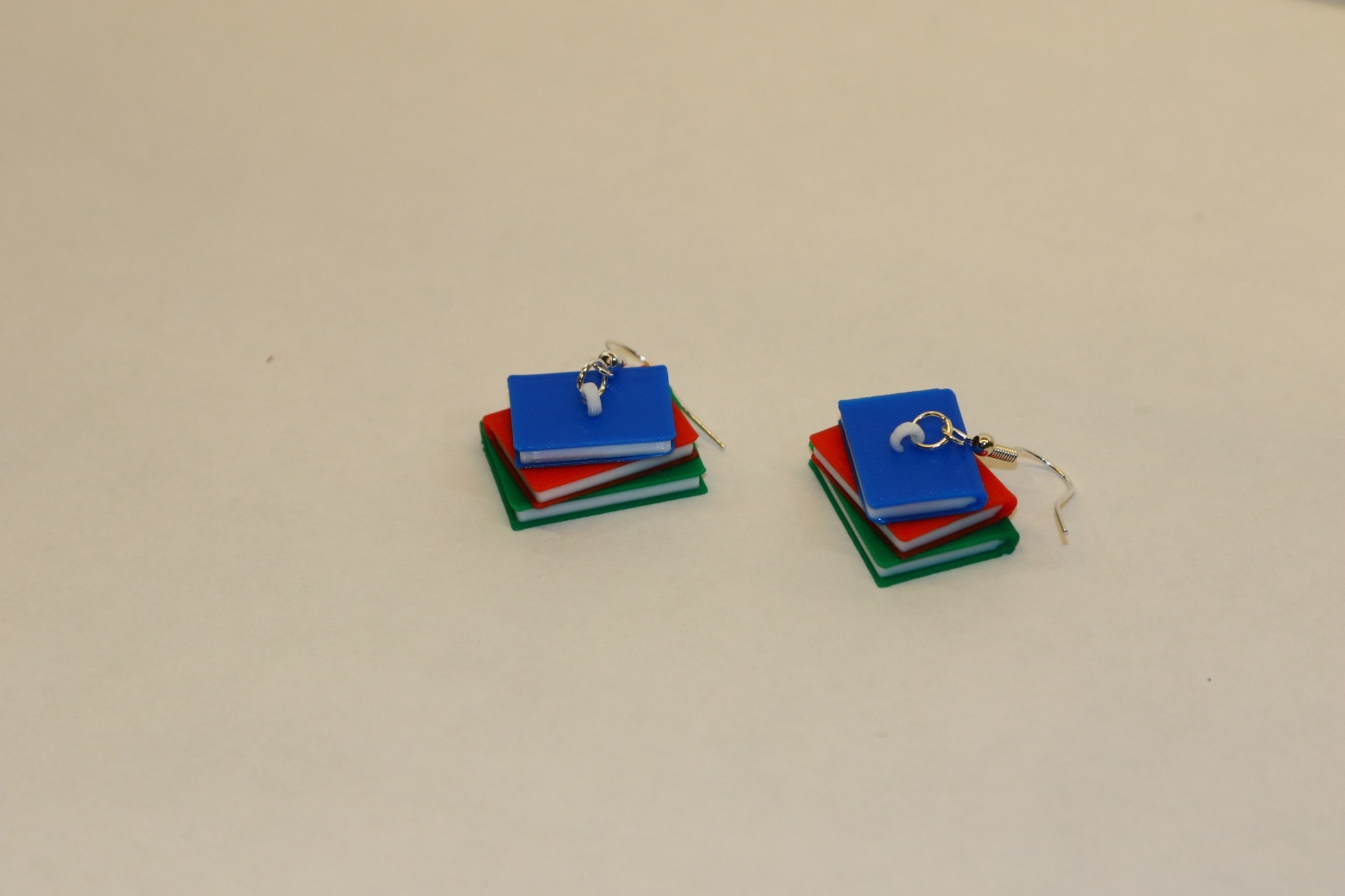 Book Stack Earrings - Image 2