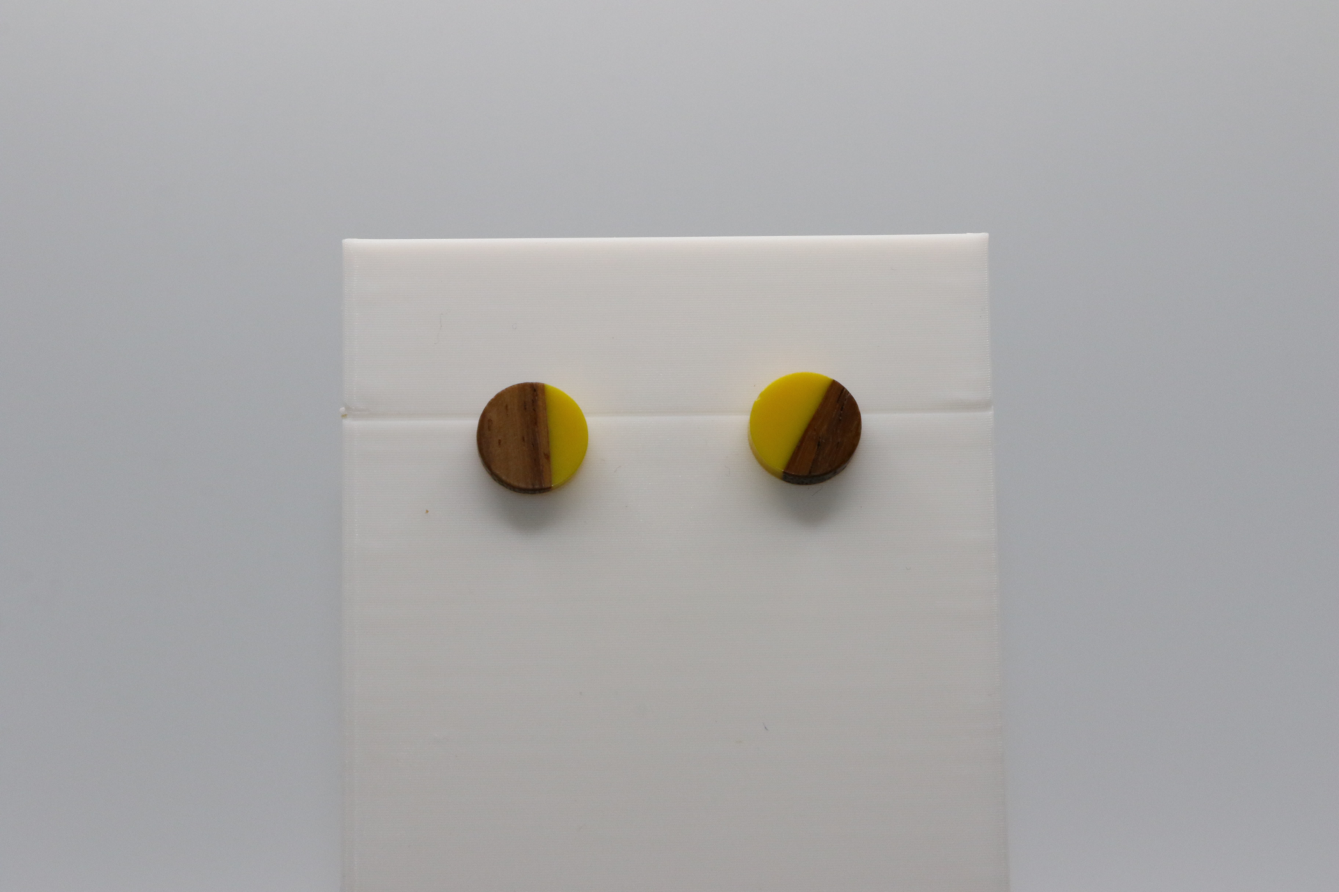 Resin and Walnut Earrings - Image 8