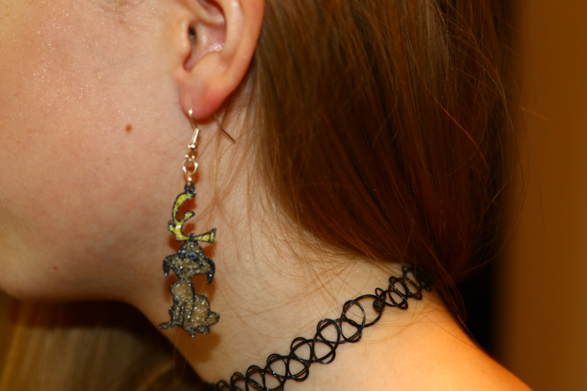 Grinch Max Earrings – Christmas Jewelry for Holiday Fans