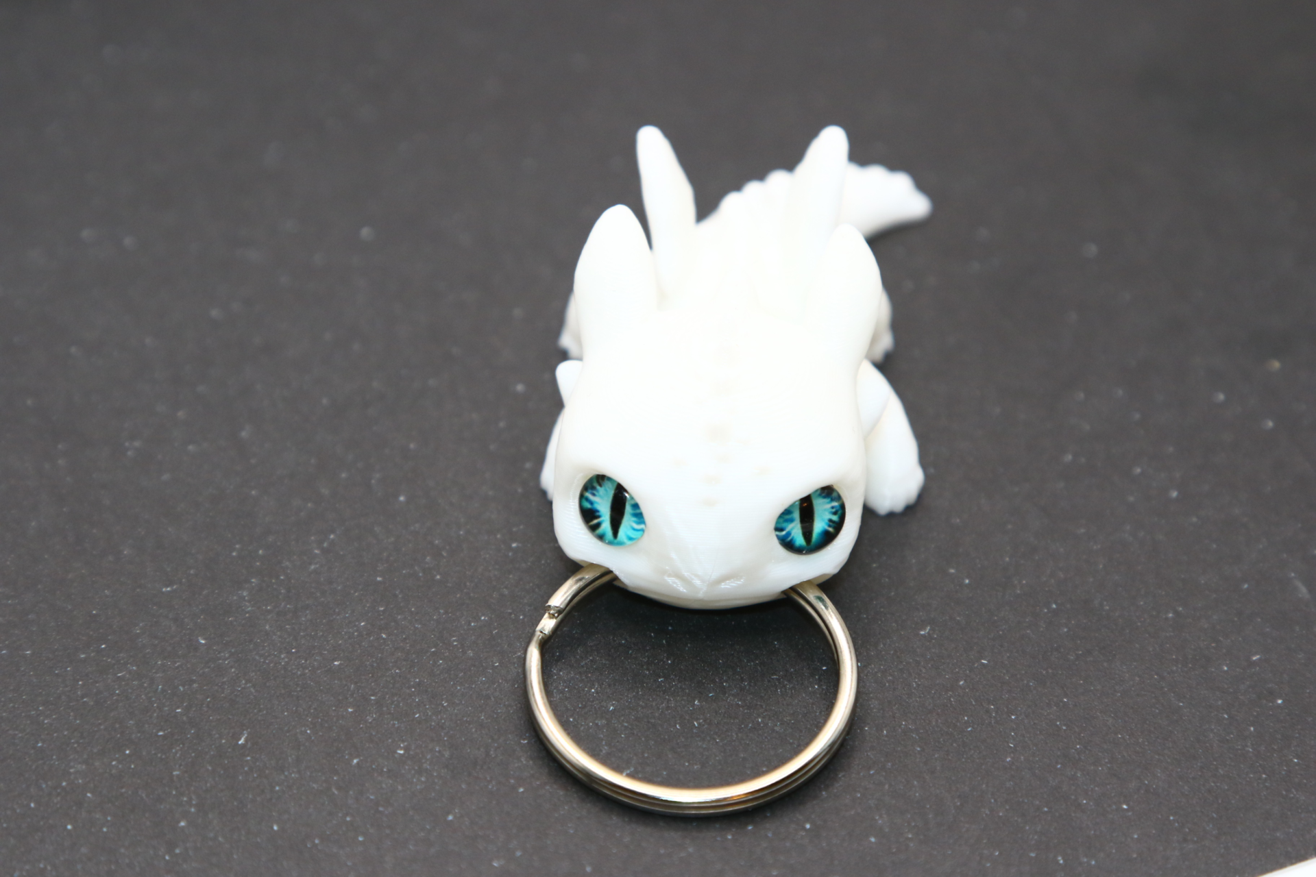 White Fury Keychain - Image 3