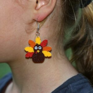 Colorful Turkey Earrings