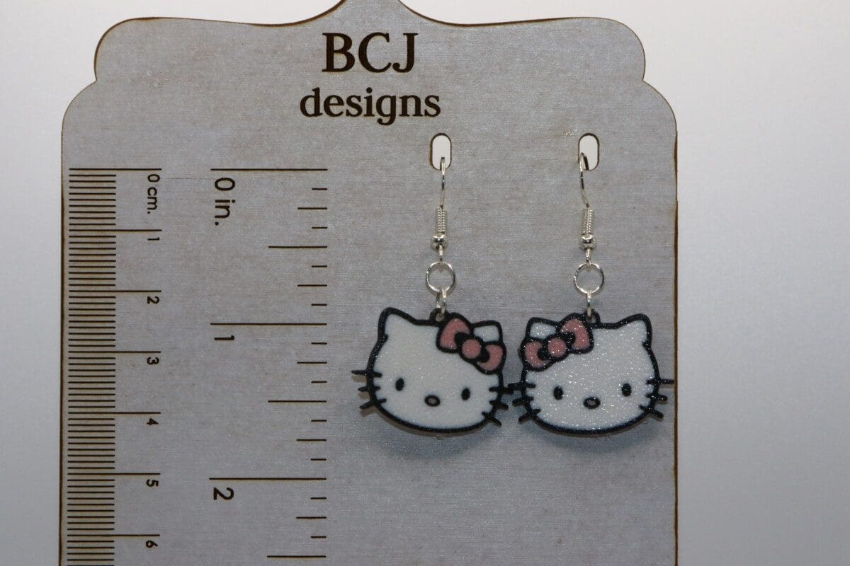 Hello Kitty Earrings – Iconic Character Jewelry - Image 2