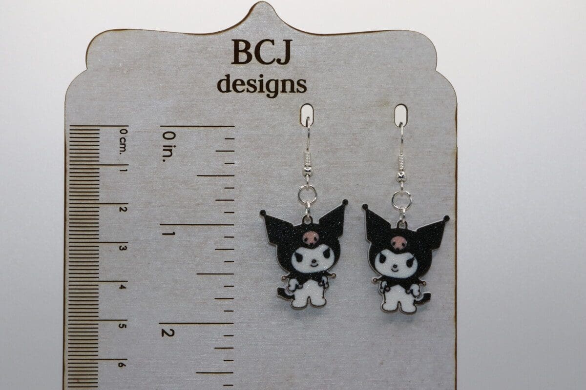 Kuromi Earrings – Sanrio Jewelry for Cute & Fun Outfits - Image 2