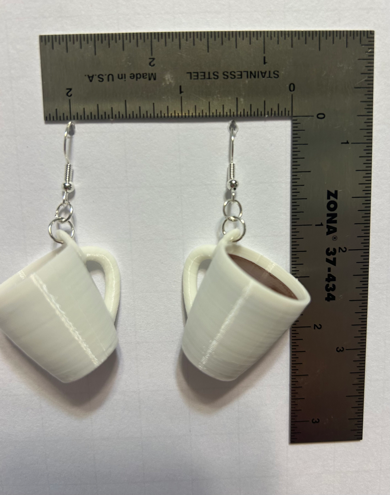 Coffee Mug Earrings - Image 2