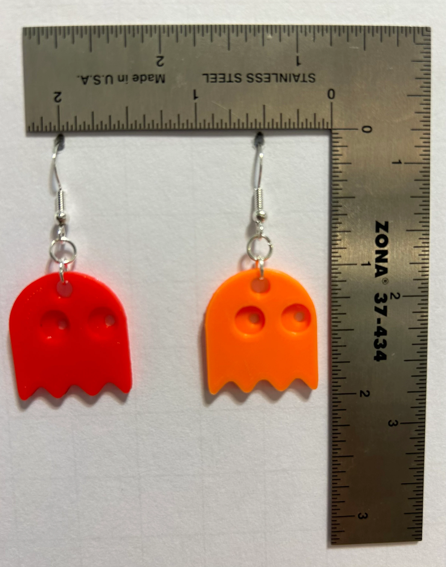 Pacman and Ghosts Earrings - Image 3