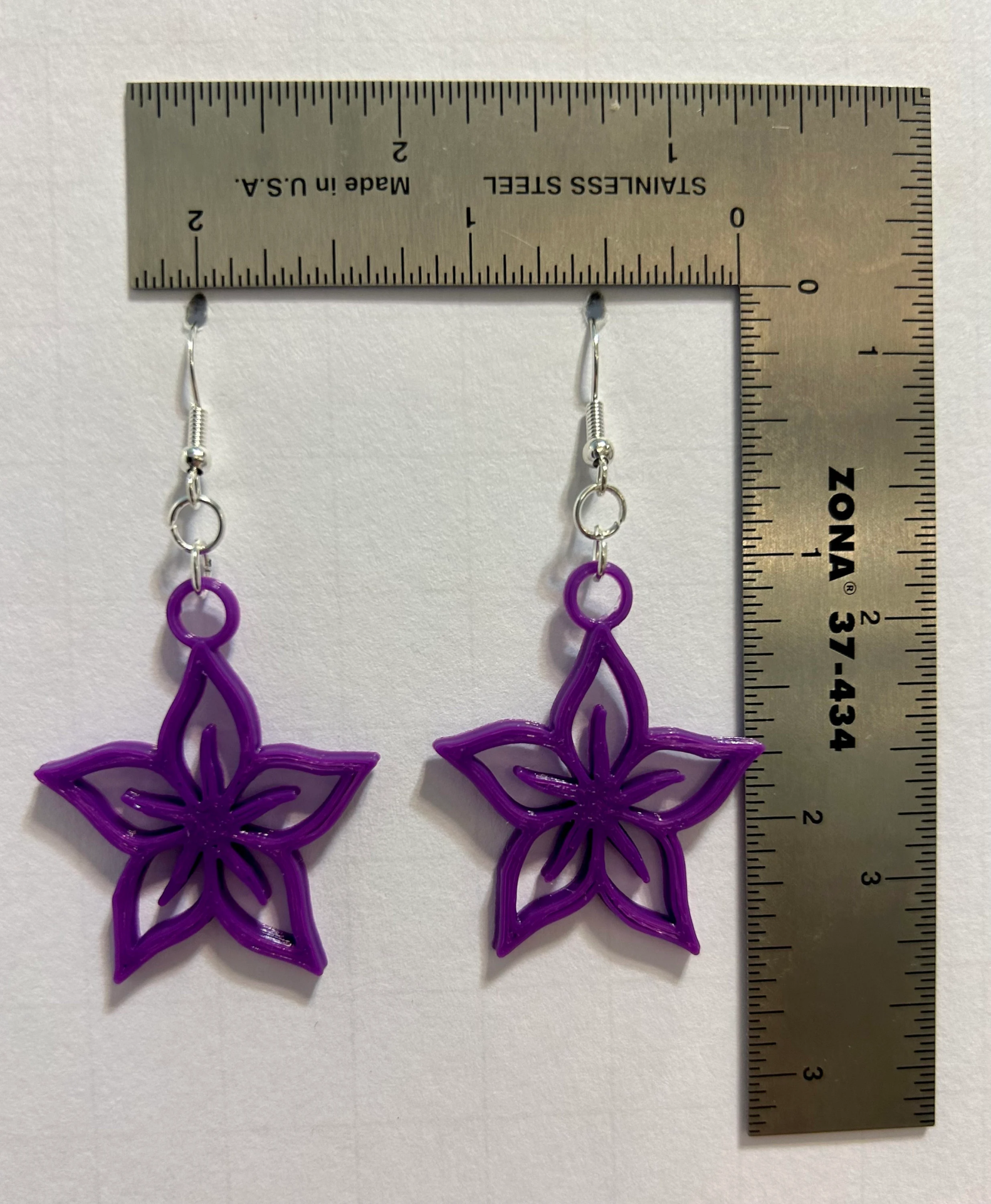 Plumeria Earrings - Image 2