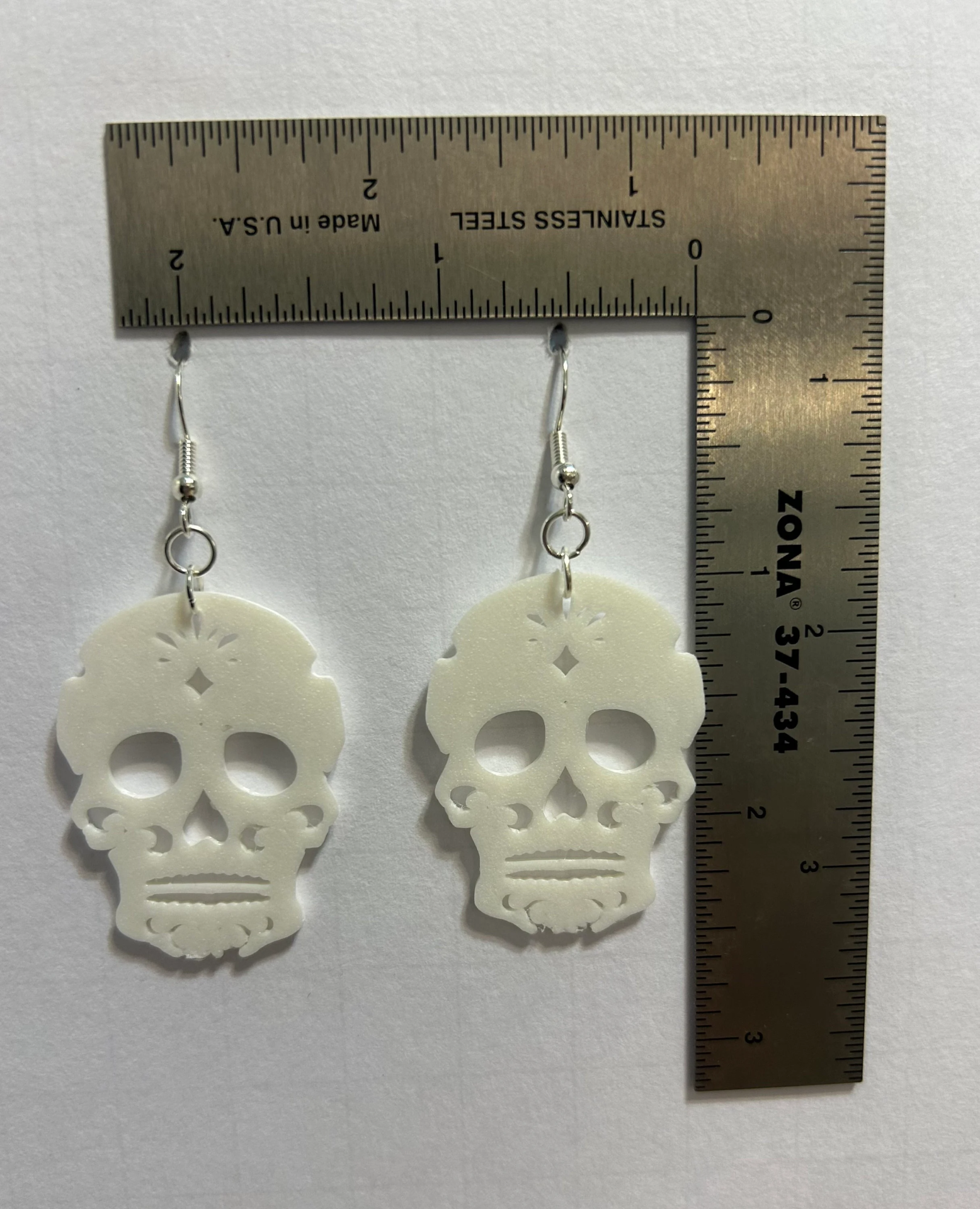 Sugar Skull Earrings – Cinco de Mayo Festival Jewelry - Image 4