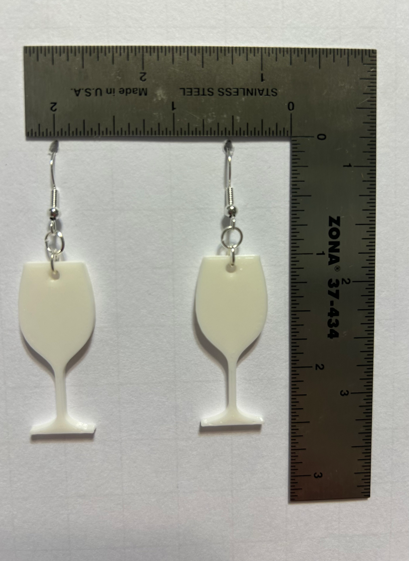 Wine Glass Earrings - Image 3