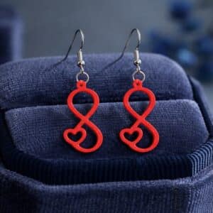 Infinity Love Earrings – Symbol of Endless Romance 1