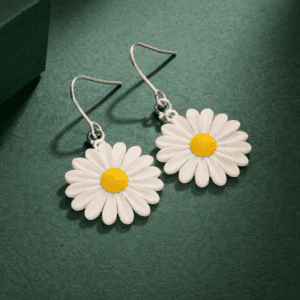 Daisy Earrings – Bright Floral Jewelry