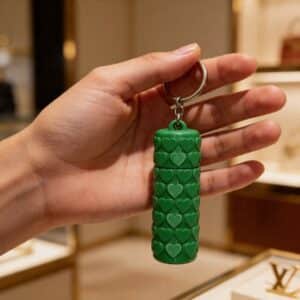 Heart Tumbler - Chapstick Holder Keychain