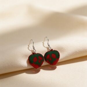 Poison Apple Earrings – Dark Fairy Tale Style